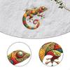 Gecko Metal Wall Art Decor Ornament Modern Iron Sculpture for Living Room Bedroom Indoor