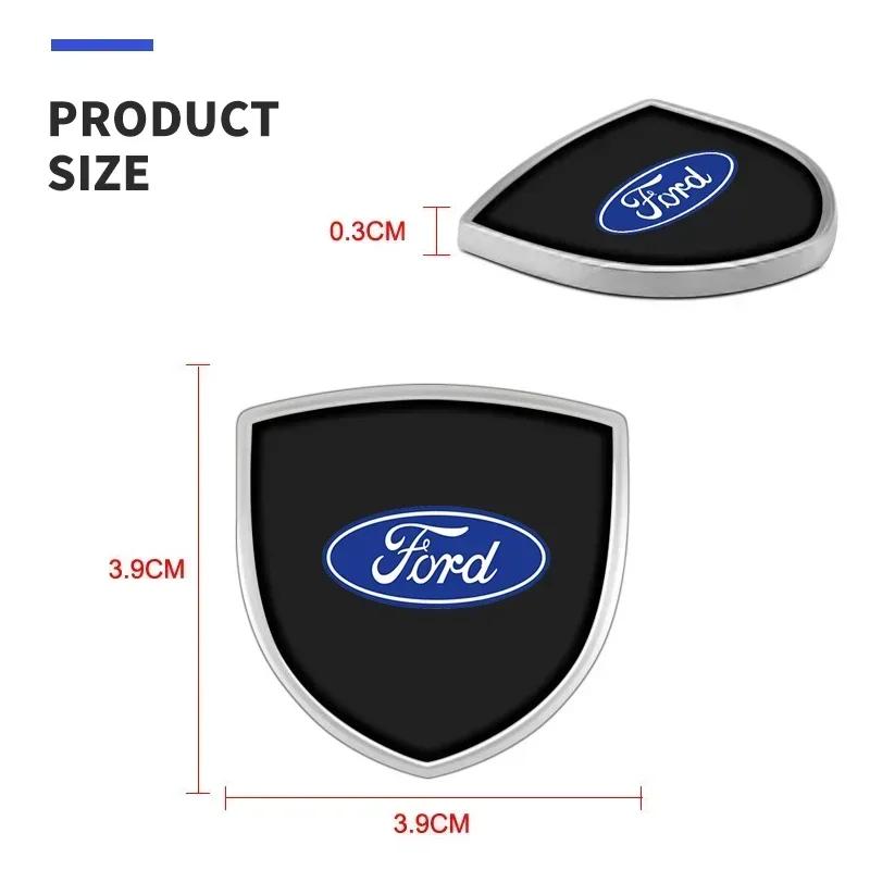 New 2026 Car Sticker Car Body Metal Shield Decorative Sticker For Ford Focus 2 MK2 3 4 MK3 MK4 ST Mondeo Festiva Fusion Suit Fie