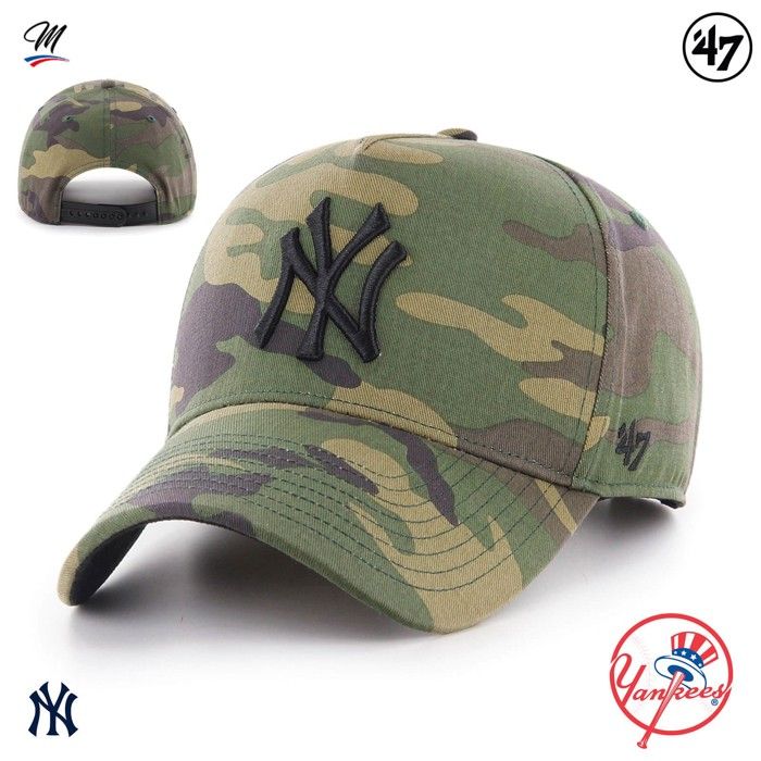 Casquette - 47 Brand - New York Yankees - Ajustable - 100% coton - Décontractée