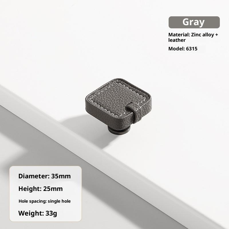 Ручки и ручки для обувного шкафа из цинкового сплава с кожаной ручкой, кухонные ручки для дверей шкафа, ручки для ящиков, мебельная фурнитура