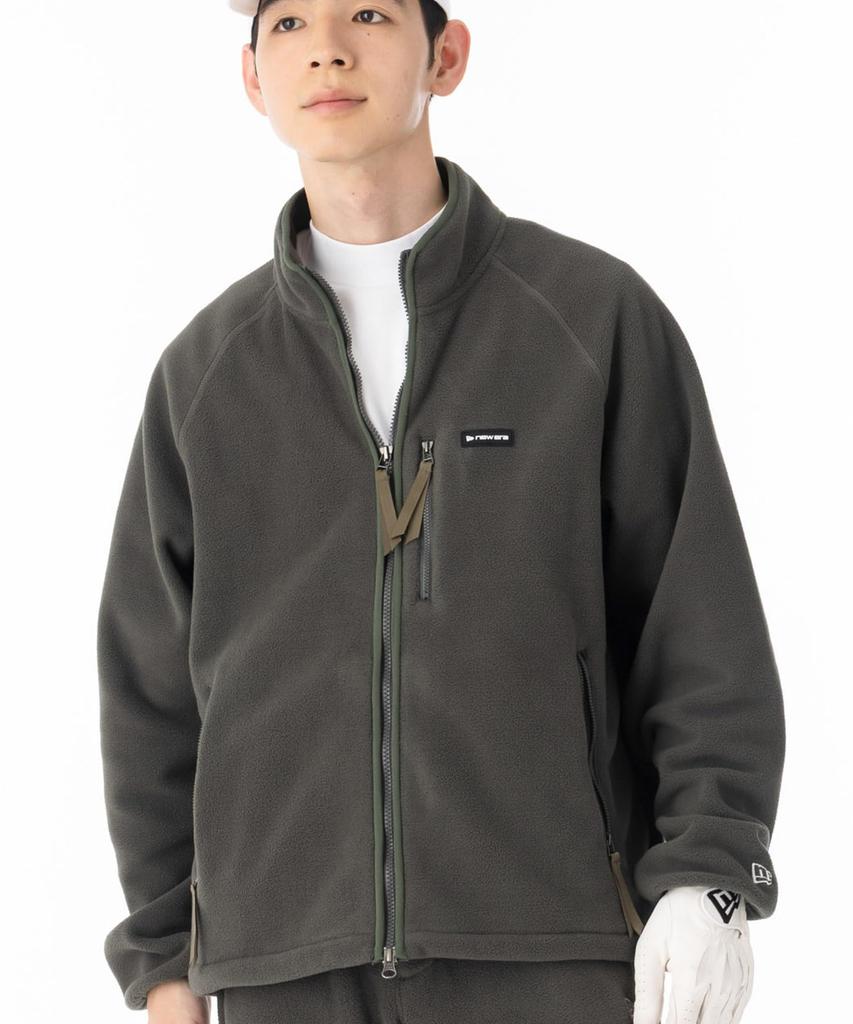 New Era Флисовая куртка на молнии для гольфа Оливковый Размер L NER37G5037 15129496