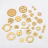 15pcs Stainless Steel Mechanical Steampunk Cogs Gears Clock Hour Hand Pendant Necklaces Bracelets Charm DIY Jewelry Making Decro