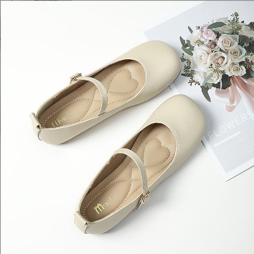 Дизайнерский бренд модной женской обуви Мэри Джейн 2025 Модные туфли-балетки с круглым носком, женские удобные туфли на мягкой подошве, женские удобные балетки, размер 43