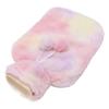 Hot Water Bottle 2000ML Water Injection Hot Water Bag With Plush Cover for Discomfort Relief