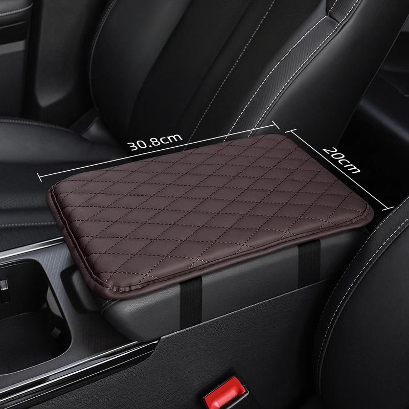 Armrest Box Heightening Pad Car With Side Storage Bag Car Armrest Box Pad With Storage Bag Car Interior Accessories Universal In All Season