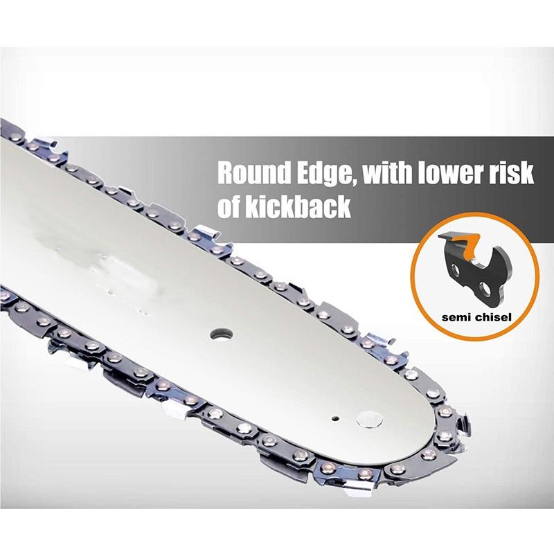 1/2 шт. 16 дюймов цепь для электрической бензопилы, полу долото, запасные части для цепи бензопилы, цепи для бензопилы