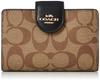 Bifold Wallet C0082 Signature [Coach] Women's Im/Khaki/Black [Item]