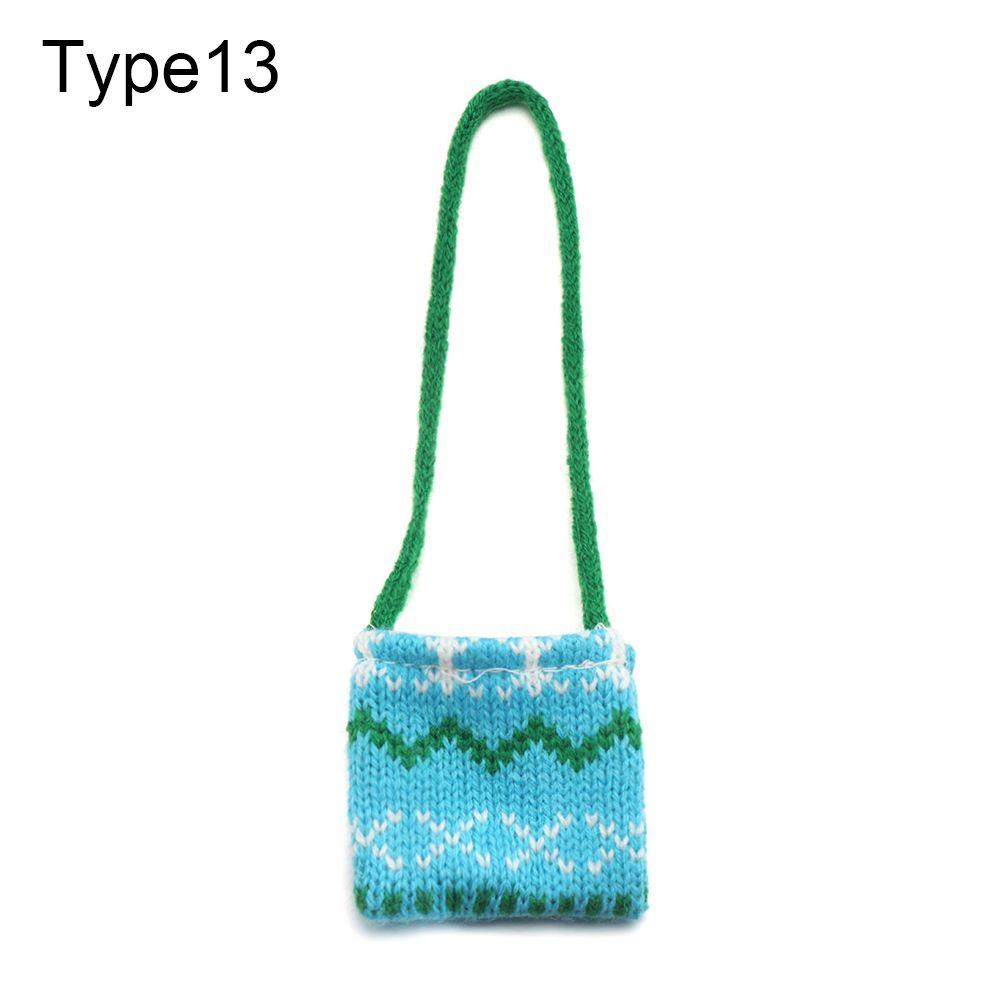 Dressing Game Plush Handbag 20CM Doll Bags Dolls Accessories Miniature Messenger Bag Cartoon Animal