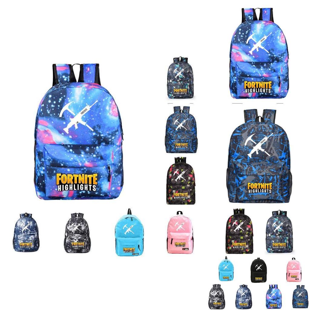 Рюкзак Fortnite большой вместимости, холщовая школьная сумка из дышащего материала