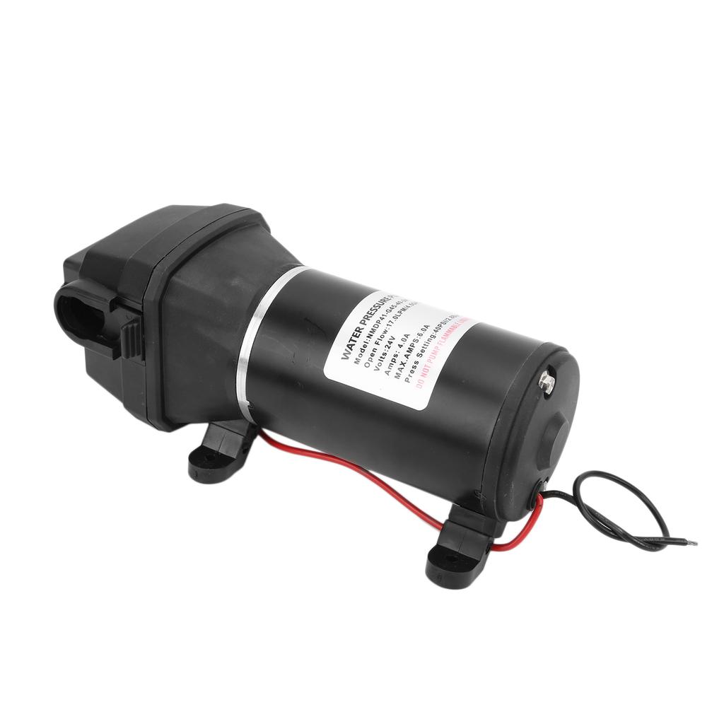 Electric Diaphragm Water Pump Low Noise Power Consumption 24V 6.0A 4.5GPM 40PSI 2.8BAR
