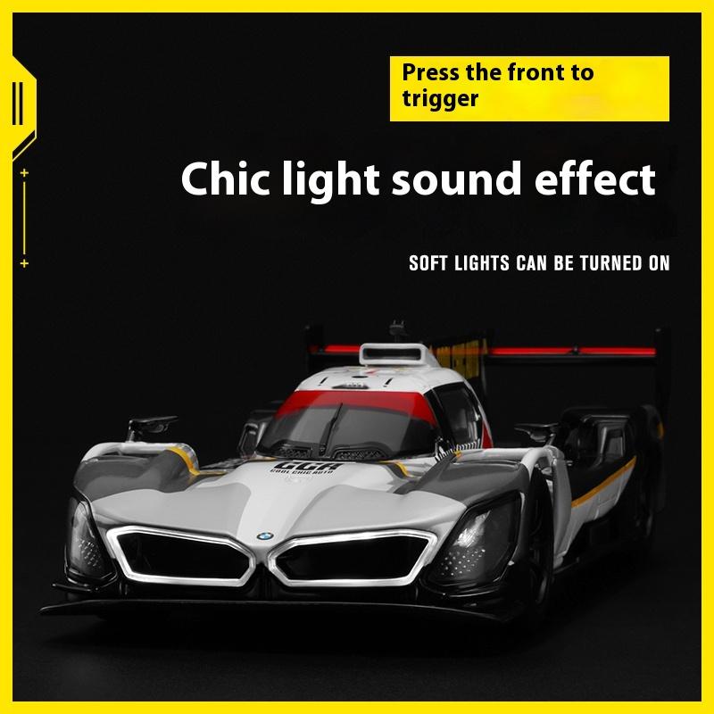 CCA 1:24 Scale BMW V8 Alloy Racing Car Model, Premium Collectible Diecast, Ideal Display Item for Car Enthusiasts & Home Decor
