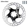 Сверхлегкий велосипедный дисковый тормозной ротор 140/160/180/203 мм с плавающим утолщением, анодированный, быстроохлаждающийся диск