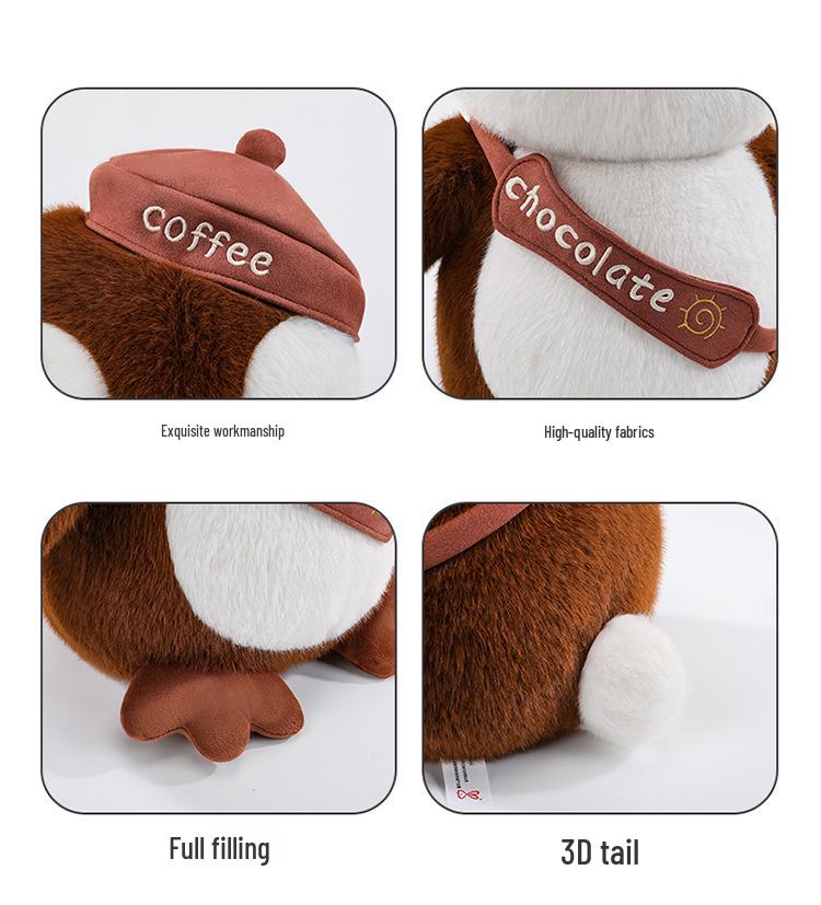 Graduation-Ceremony Penguin Plush Toy with Hood