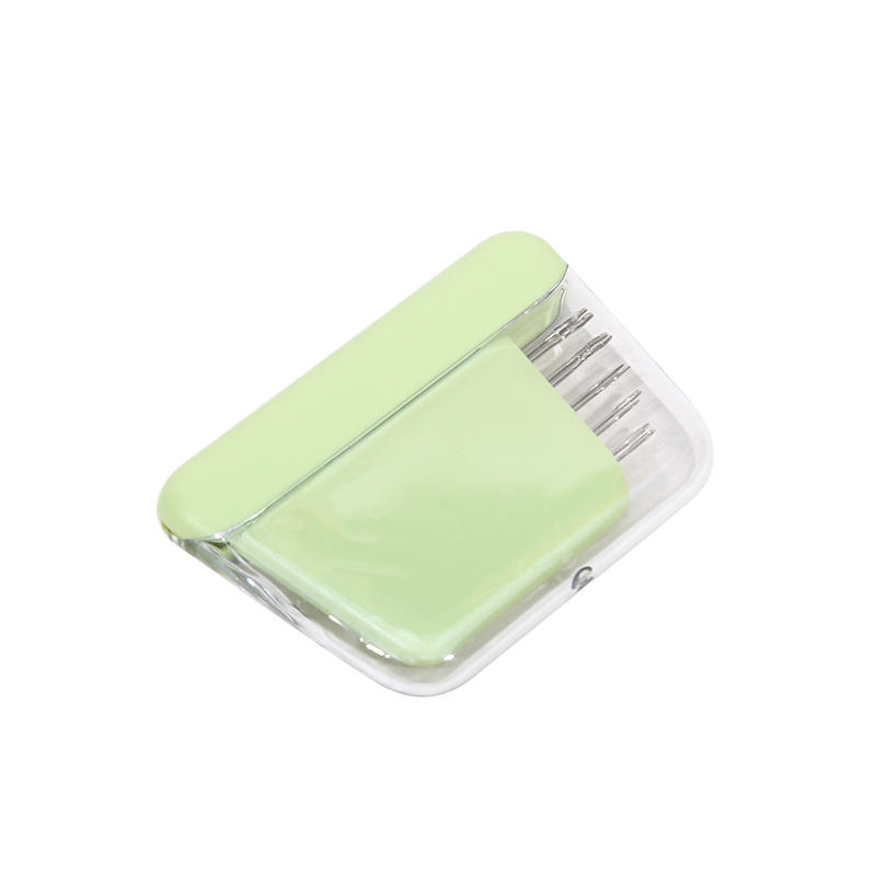 Morandi Color Simple Магнитная игольница Портативная бытовая нержавеющая сталь для хранения игл для вышивки Чехол для игл с защитой от потери