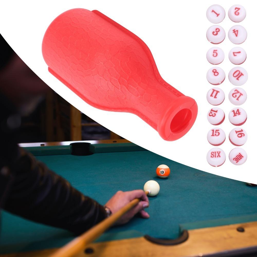 Standard Set Billiard Shaker Bottle Plastic Scoring Pool Shaker Billiard Dice  Bar Club