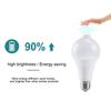12W E27 LED Motion Sensor Bulb LED Lamp PIR Sensor Light Bulb Auto ON/OFF Night Porch Light For Home Human Induction Security Lights 110V 220V