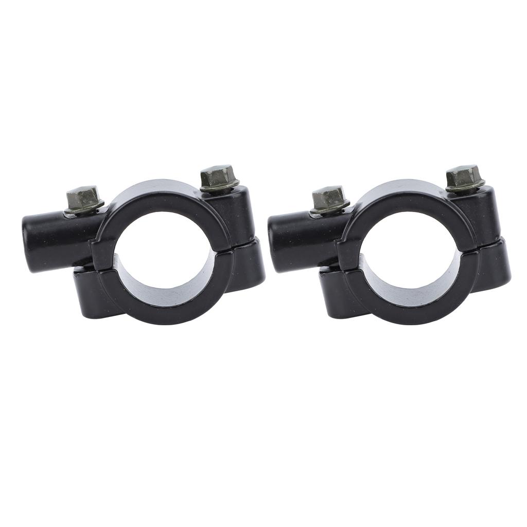 2PCS 25mm Motorcycle Handlebar Mirror Mount Holder Clamp Bracket Adapter Universal for Motorbike ATV Scooter Project