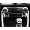 For Toyota RAV4 2019-2025 Silver Steel Center Console Heated Seat Button Frame