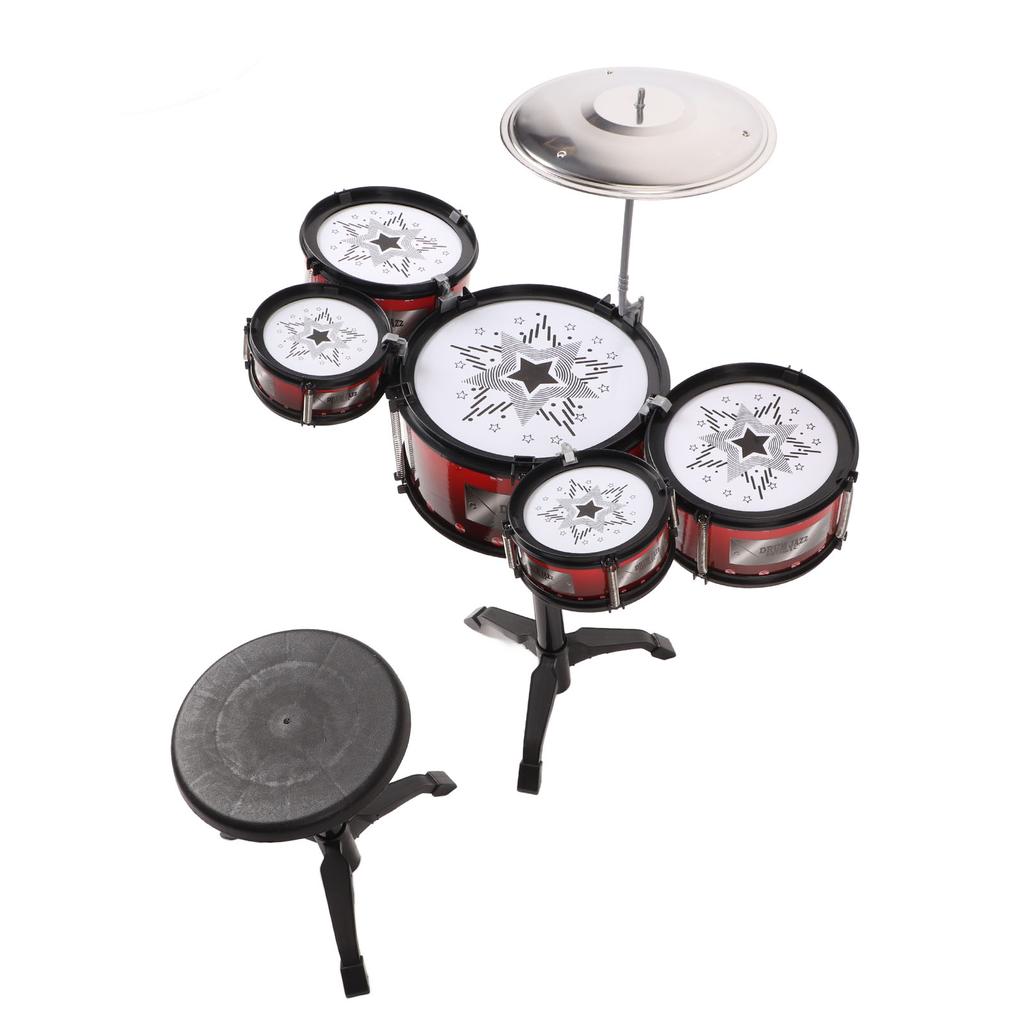 Музыкальный инструмент бас-барабан набор перкуссия портативный рок джаз барабан набор для начинающих