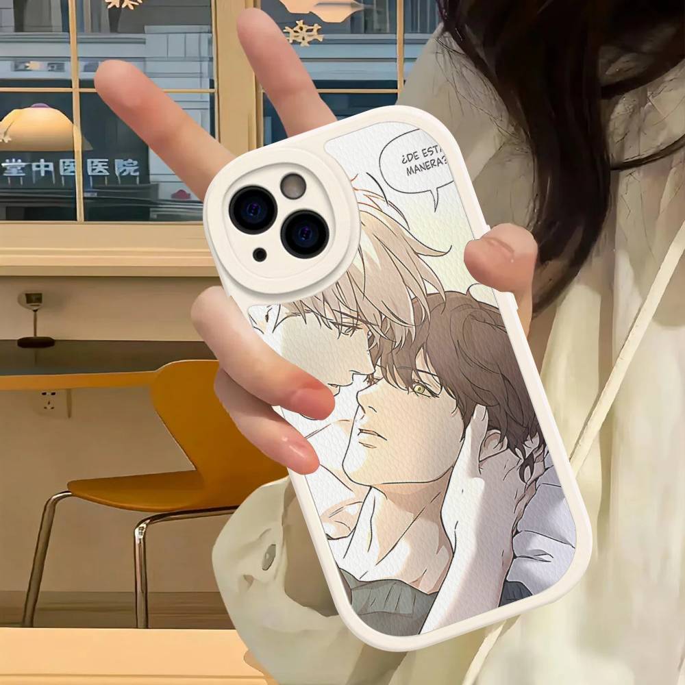 Чехол для телефона Nerd Project Bl Anime для iPhone 16 15 14 13 12 11 Pro Max Plus Кожаный противоударный чехол