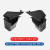 For Tesla ModelY Juniper Rear Trunk Left  Right Side Storage Box with Cover Tail Boot Organizer Partition Decoration Accessories