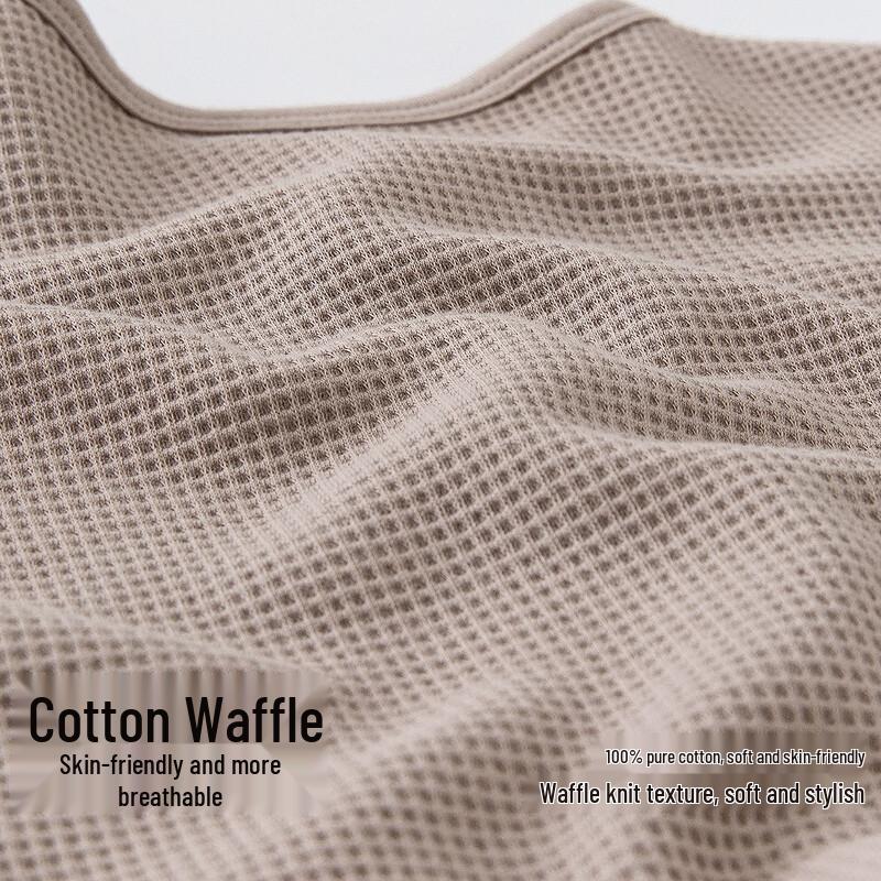 minibala Pure Cotton Waffle Baby Vest