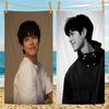 Классический Kpop Пак Бо Гом Микрофибровая Плед Быстросохнущие Пляжные Полотенца Большого Размера Печать Супер Впитывающий Пляжный Полотенце-Плед
