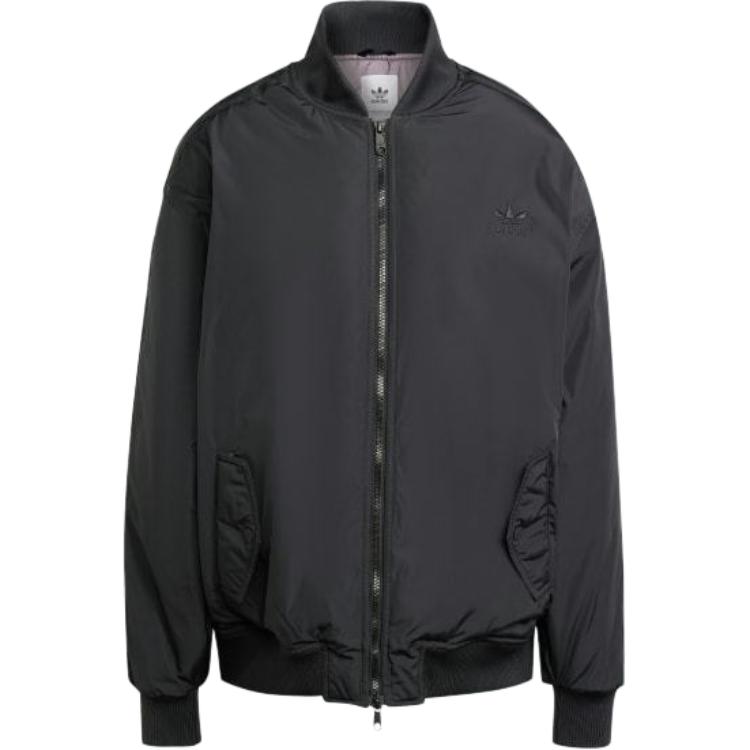 adidas Оригинальная свободная удобная универсальная куртка SST, женская куртка черного цвета IW8422