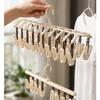 Multi Suspender Hanger Lightweight Storage Organizer for Vest Socks Scarf Bag Dorm Room Wardrobe