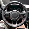 Перфорированная кожаная накладка на руль для Kia Rio K2 Picanto 3 2017-2024