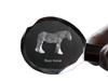 Shire Horse – Pendant with a picture of a horse, crystal key ring in a gift box | Art-Dog