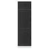 VidaXL Kitchen Cabinet Porto Black Engineered Wood 854108