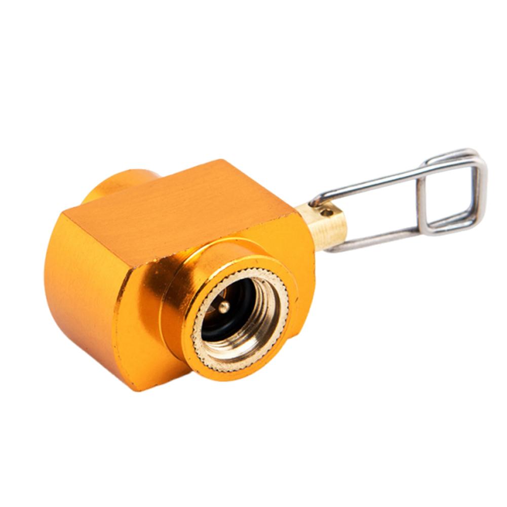 Gas Convertor Shifter Leakproof Refill Flat Tank Conversion Adapter Portable Gas Canister Refill Adapter for Outdoor Backpacking