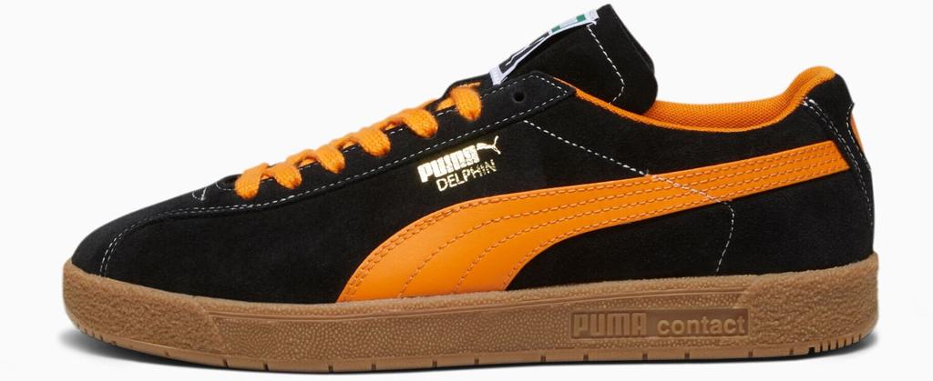 Кроссовки Puma Delphin (390685) black/pumpkin pie
