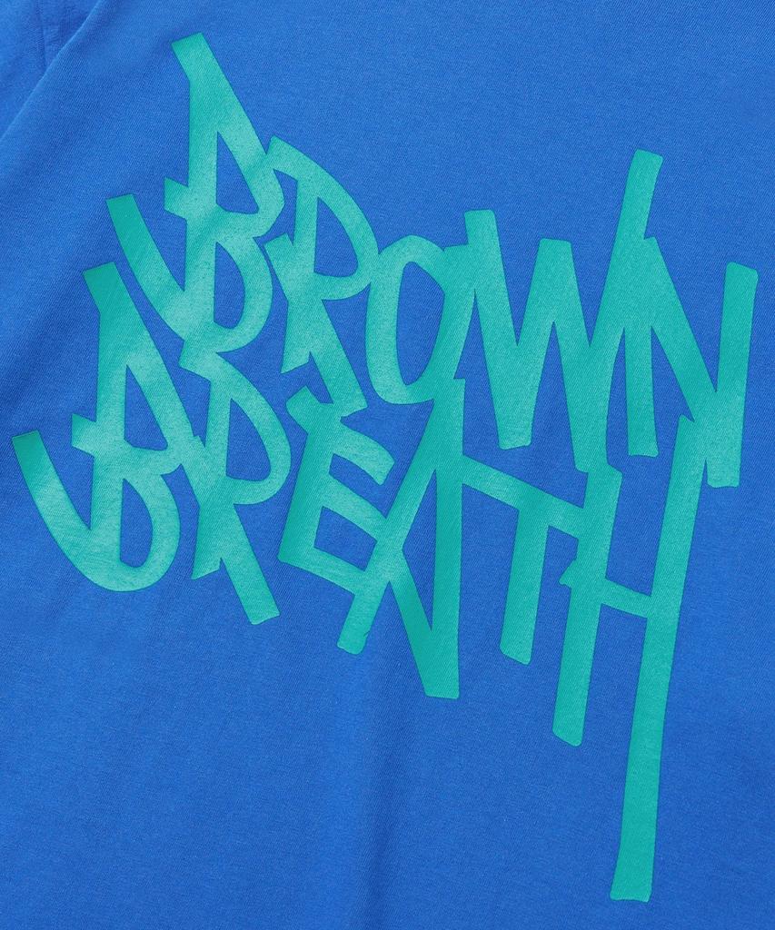 Футболка с биркой BROWNBREATH - Синяя