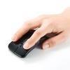 Бесшумная беспроводная ИК-светодиодная мышь Sanwa Supply MA-WIR117BKN Черная
