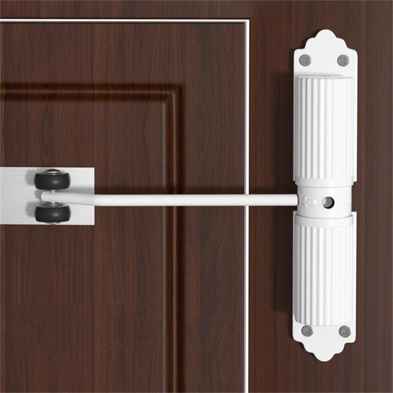Self Shutting Door Device Smooth Closure Adjustable Strength Door Closure Door Control System for Household & Businesses