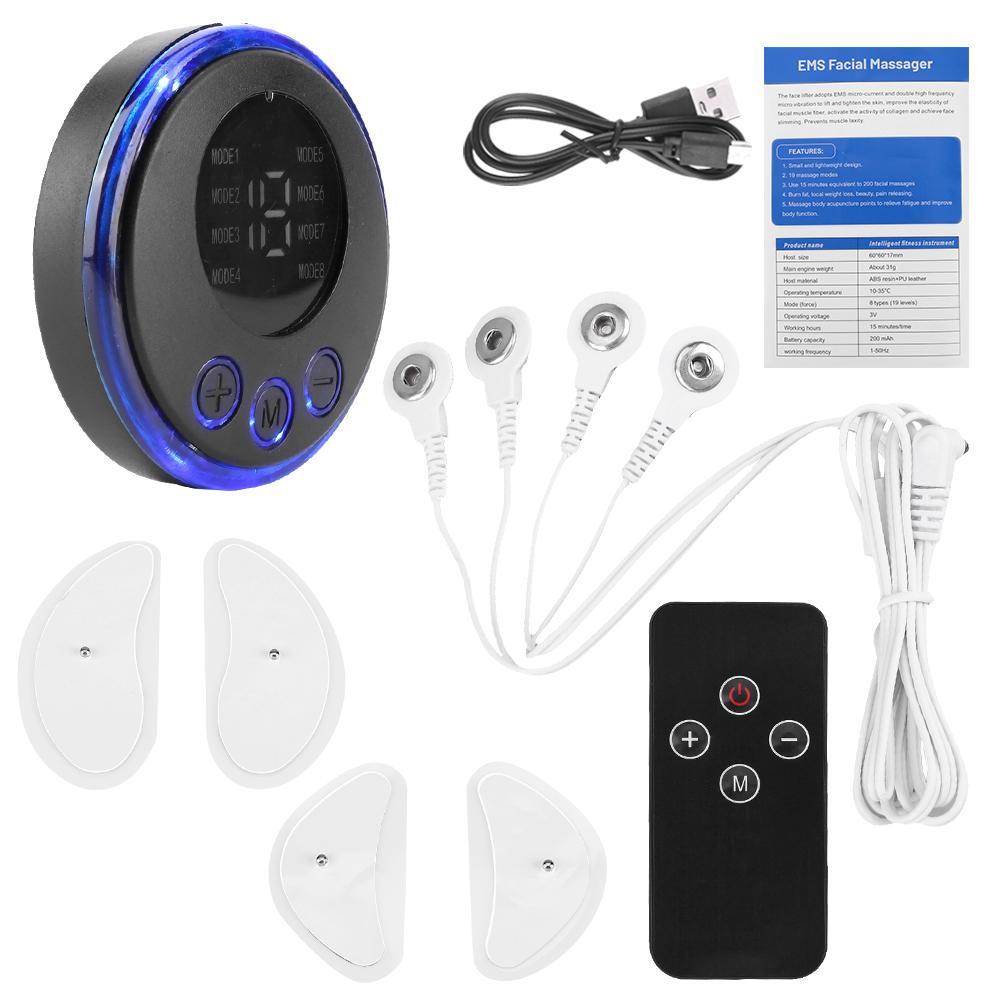 EMS Facial Massager Current Muscle Stimulator Anti-Wrinkle Face Tightening Tool Anti-Aging Beauty Device for Neck Face