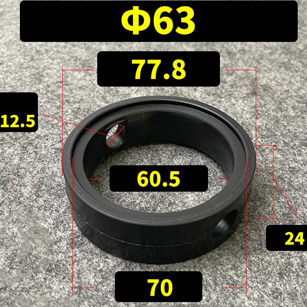 38 51 63 76 102 мм EPDM VMQ Санитарная уплотнительная прокладка Замена для 1,5" 2" 2,5" 3" 4" Tri Clamp Бабочковый клапан Домашнее пивоварение