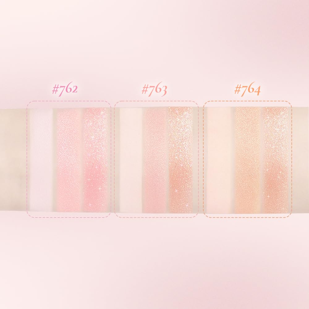 Палетка для щек и глаз 763 Коралловый чат Корейская косметика [Официальный Dinto] & Многофункциональная