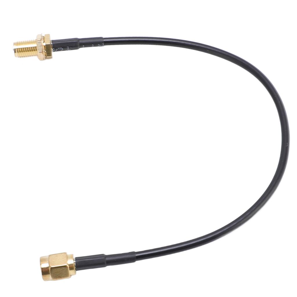 SMA Male to SMA Female Cable RG174 Коаксиальный антенный удлинитель с низкими потерями 15 см Позолоченная латунь