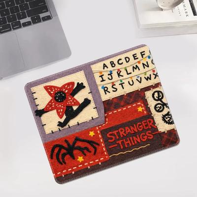 Новая Креативность Странные Дела Периферия Подарки Странные Дела Компьютерная Кожаная Коврик для Мыши Офис Нескользящий Общежитие Портативный Заблокированный Край Настольный Коврик