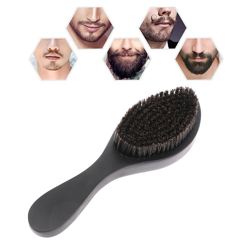 Изогнутая мягкая щетка для волос из щетины кабана, волнистая щетка для волос с деревянной ручкой, щетка премиум-класса Magic Wave