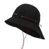 Quick-drying Wide Brim Sun Hat Solid Color Hiking Hat Breathable Drawstring Fisherman Hat  Travel