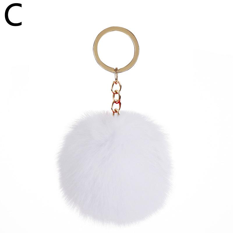 1шт кулон ювелирные изделия брелки кулон меховой шар брелок меховые пушистые украшения мягкие женщины