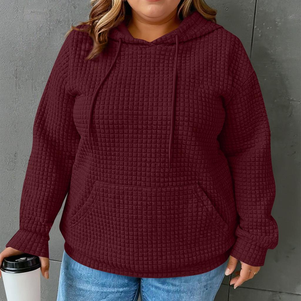 Женские толстовки с капюшоном, с длинным рукавом, повседневные, со шнурком, свитшоты, пуловер, карманы, топы