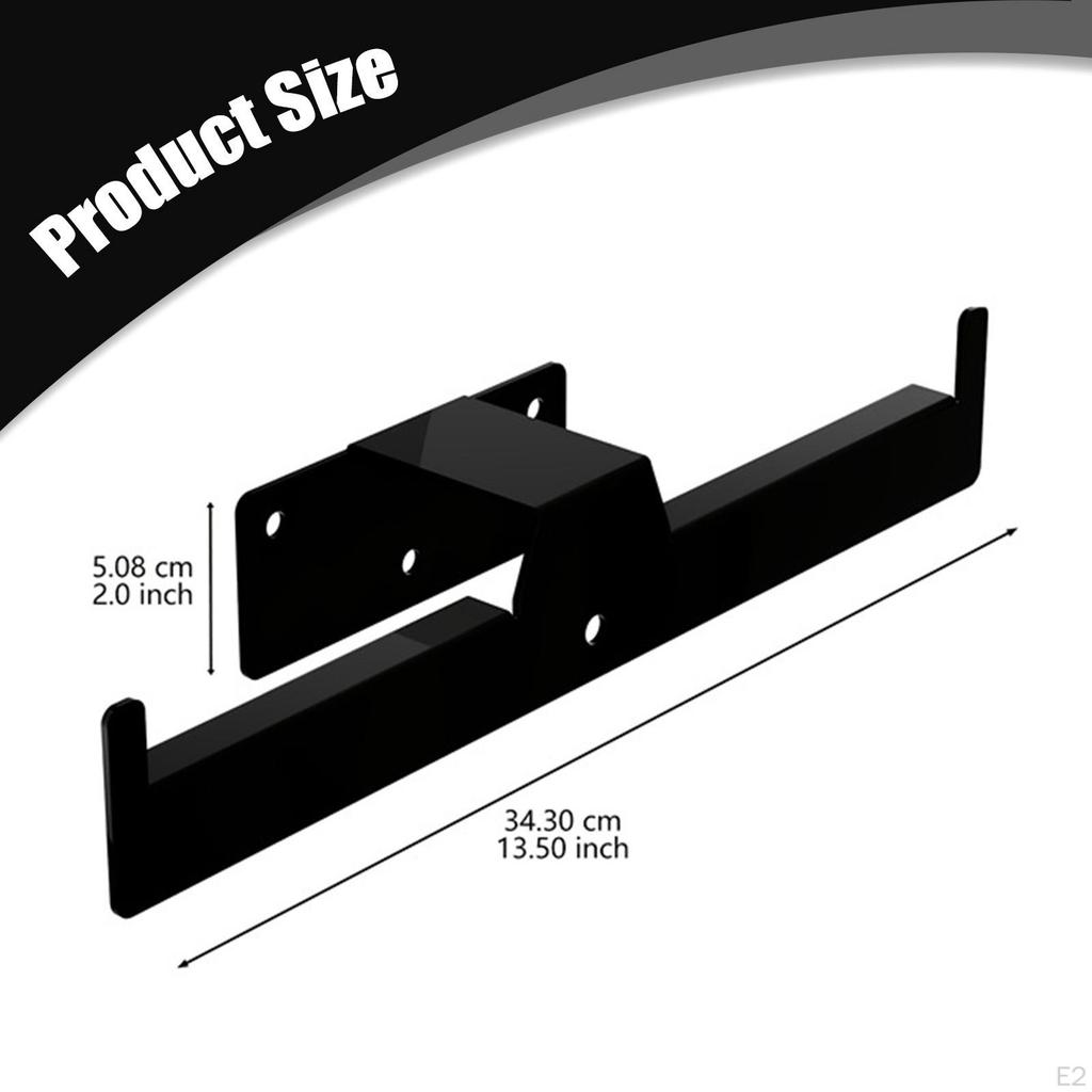 Backpack Sprayer Wall Mount Rack Leaf Blower Hanger Space Saving Storage Holder for Yards