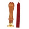 Wax Seal Stamp Kit Clear Pattern Simplicity DIY Classic Sealing Kit for Envelopes Invitations