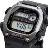 Casio Стандартные цифровые часы DW-291HX-1AV с длинным ремешком, мужские, черные, международная модель [параллельный импорт]
