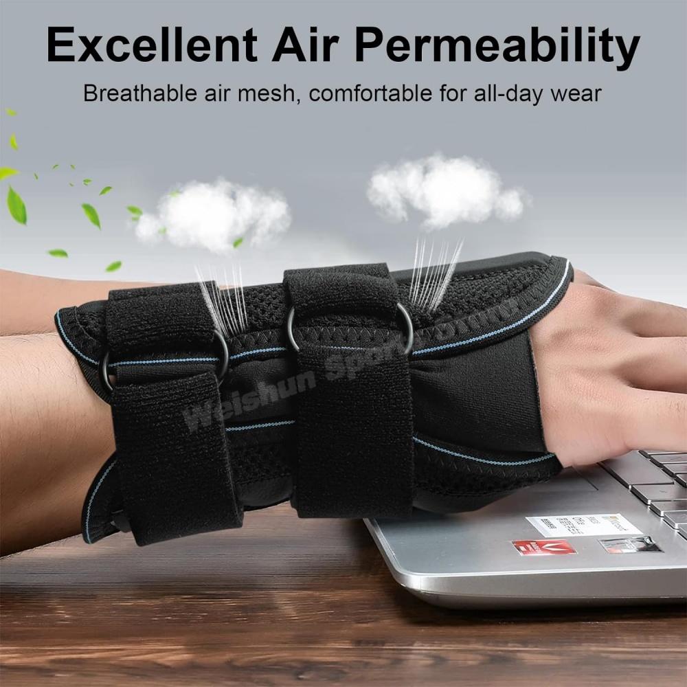 1 PC Compression Wrist Protector Carpal Tunnel Sports Wrist Guard Splint Wristband